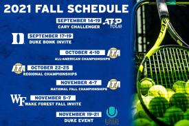Men's Tennis Schedule