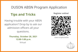 ABSN Admission Info Session
