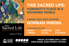 This Sacred Life Book Launch & Discussion This Sacred Life Book Launch & Discussion