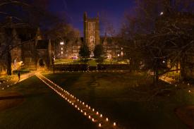luminaries on Abele Quad luminaries on Abele Quad