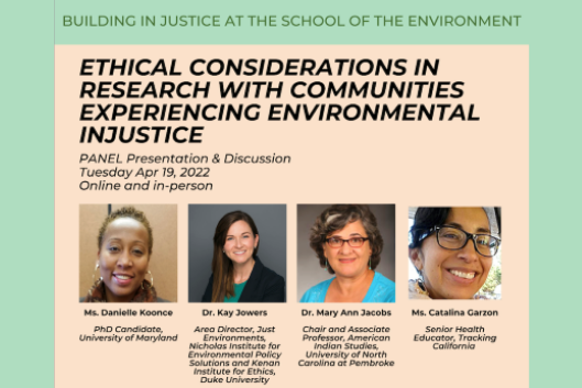 Ethical Considerations in Research with Communities Experiencing Environmental Injustice