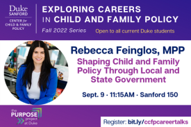 Shaping Child and Family Policy Through Local and State Government, 9/9/22