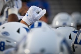 Duke football gloved fist Duke football gloved fist