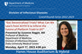 Infectious Diseases Grand Round Rounds April 17