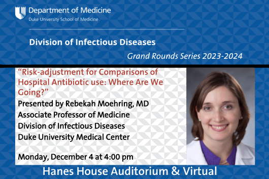 Infectious Diseases Grand Rounds December 4, 2023
