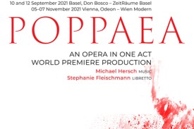 Poster from Poppaea premiere