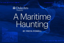 Text graphic of A Maritime Haunting by Freya Powell