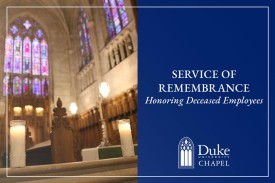 Service of Remembrance: Honoring Deceased Employees