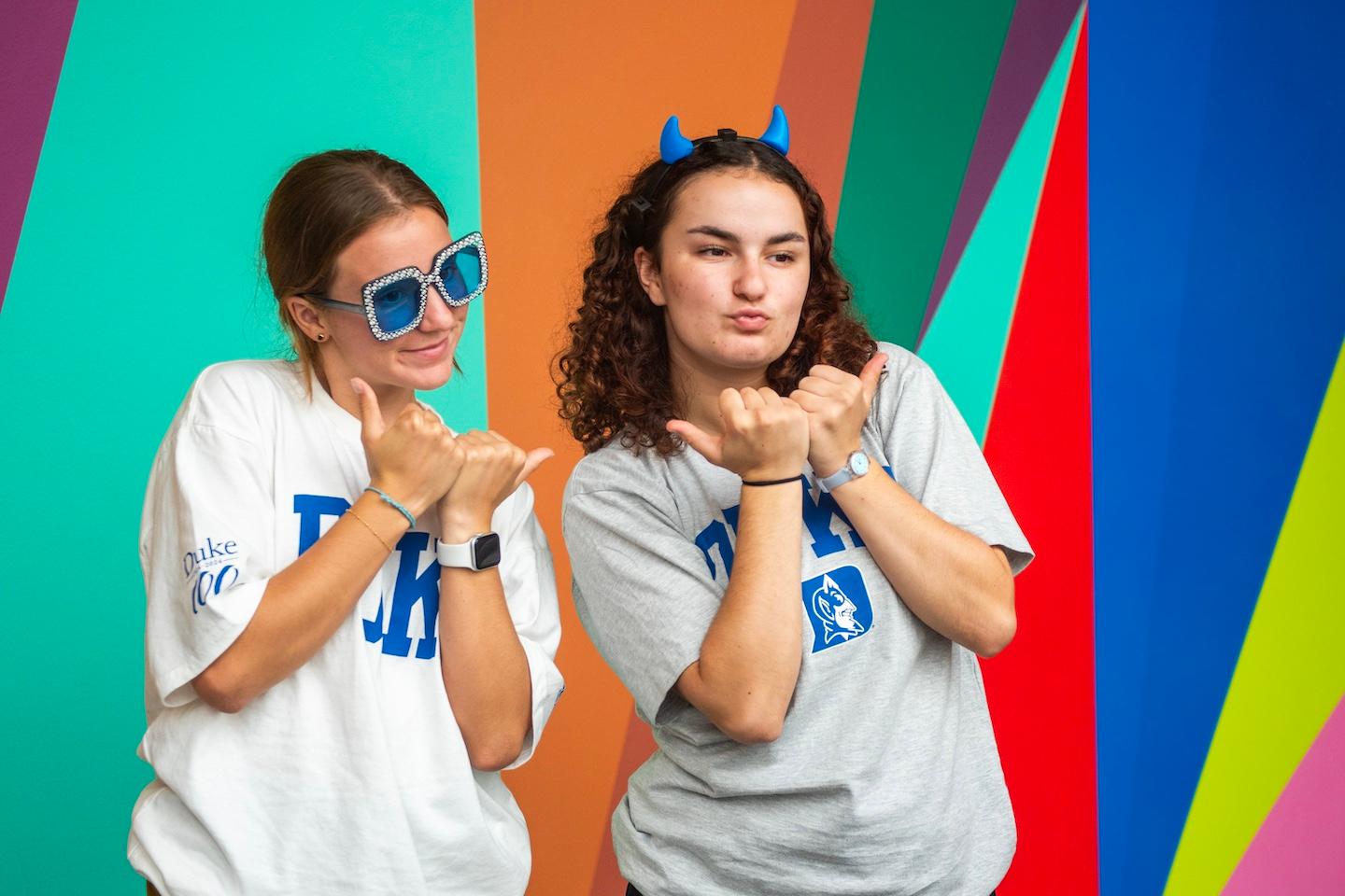 Duke Students rep the Bull City at a recent MUSE event