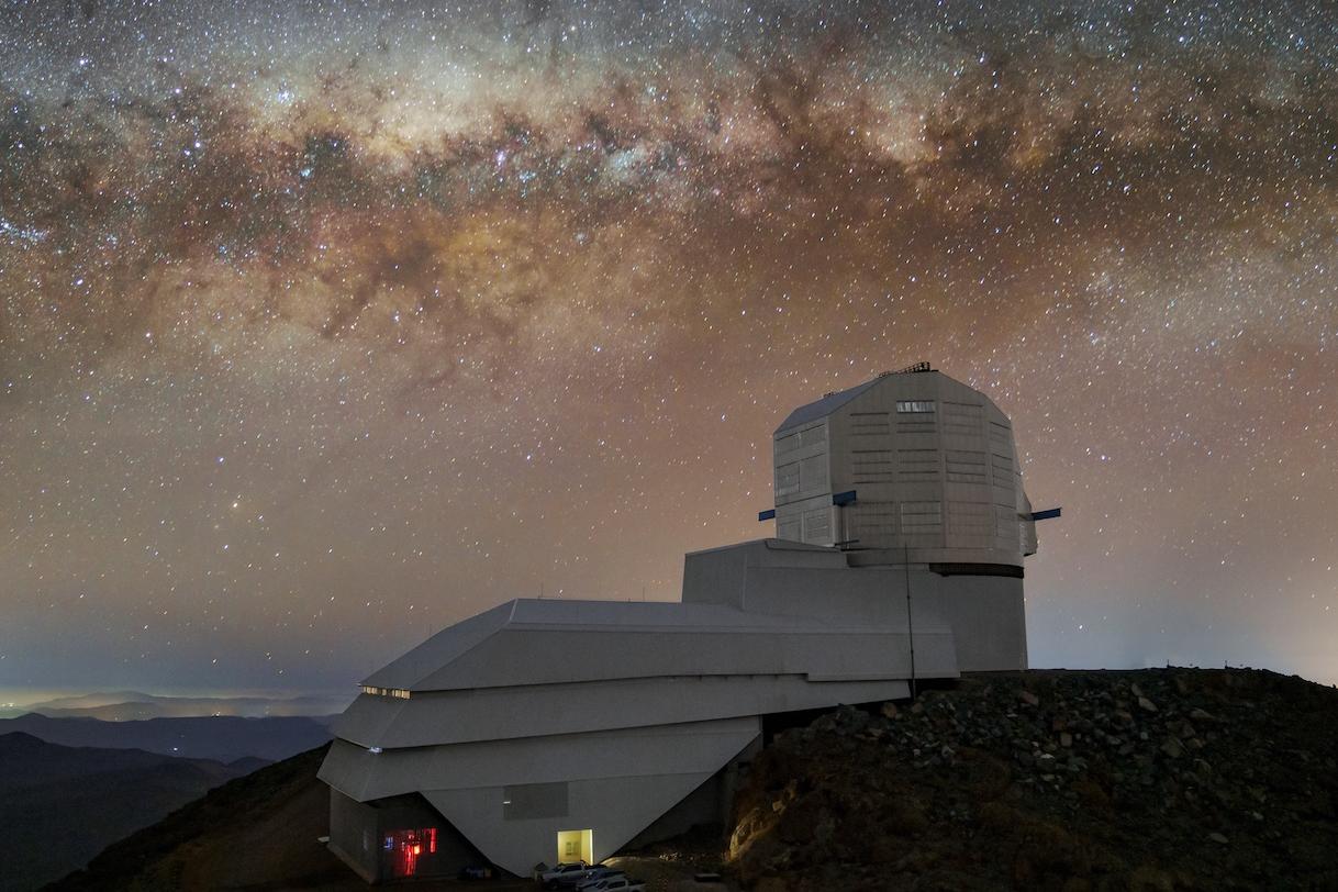 Vera Rubin Observatory under the Milky Way Vera Rubin Observatory under the Milky Way